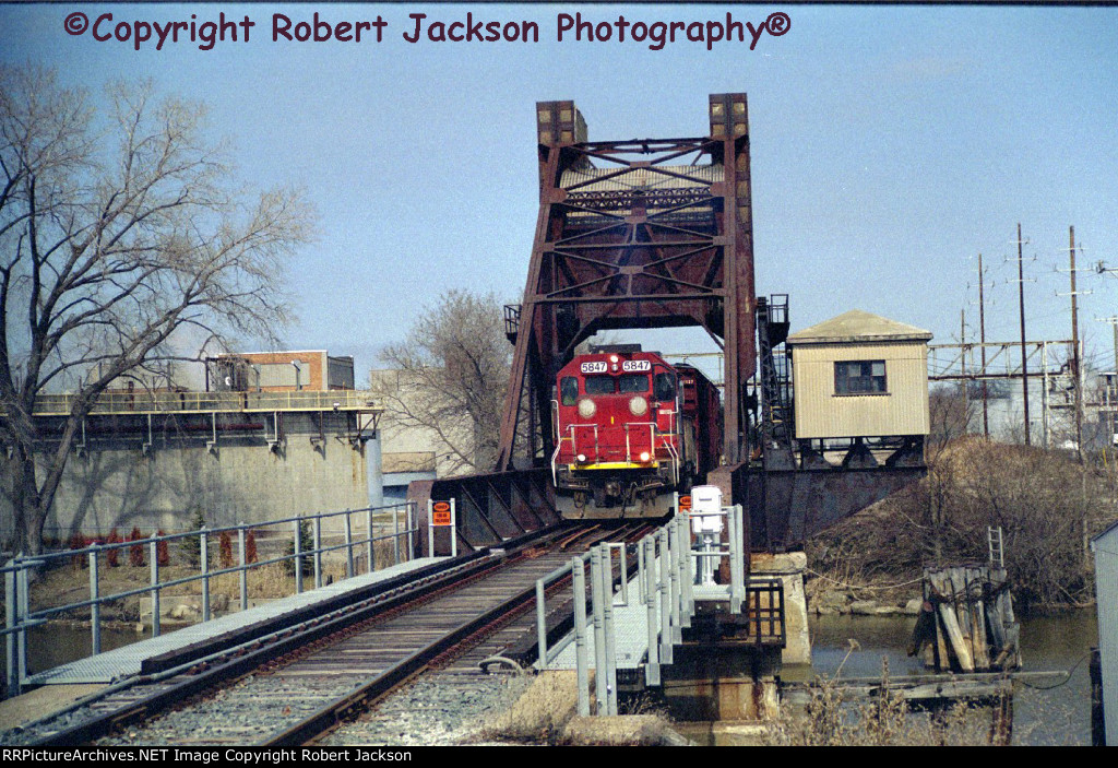 Sequence shot #1--GTW Black River Bascule Bridge crossing!!!!